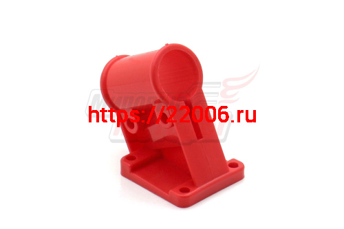 Крепление кожуха защитного лески/ножа (пластик) к штанге мотокосы GBC-033/043/052 (плоский крепёж) Крепление кожуха защитного лески/ножа (пластик) к штанге мотокосы GBC-033/043/052 (плоский крепёж)