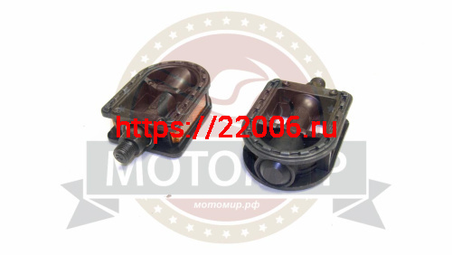 Педали Вело ДЕТСКИЕ пластик (резьба М12 )  (PP-18)