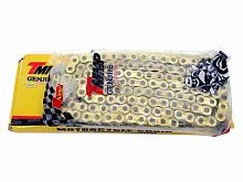 Цепь приводная 520HO*120L TMMP усиленная,сальниковая золотая