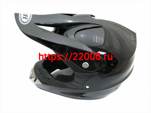 Мотошлем T125 Детский Кросс черный (L)