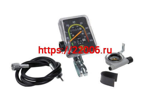Спидометр вело механический JY-092 (квадрат)