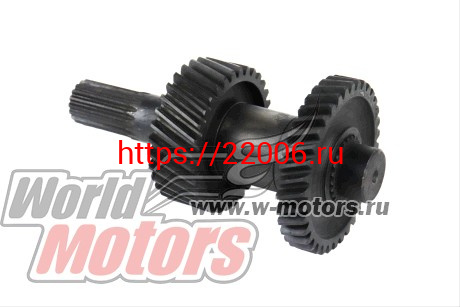 Вал Тайга тормоза в сборе н/о, d=25мм (С40601081) Вал Тайга тормоза в сборе н/о, d=25мм (С40601081)