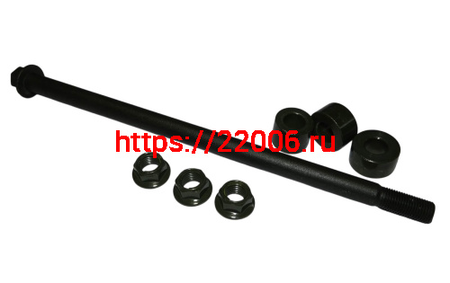 Ось заднего колеса (М14*1.5мм*304мм) сборе COBRA SRM (70080144+70070289+70070275+70070275+72020166) Ось заднего колеса (М14*1.5мм*304мм) сборе COBRA SRM (70080144+70070289+70070275+70070275+72020166)