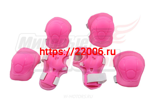 Защита детская пласт. (локтей, коленей,ладоней) на возр. от 4 до 5 лет. (цвет в ассортименте) фото 2