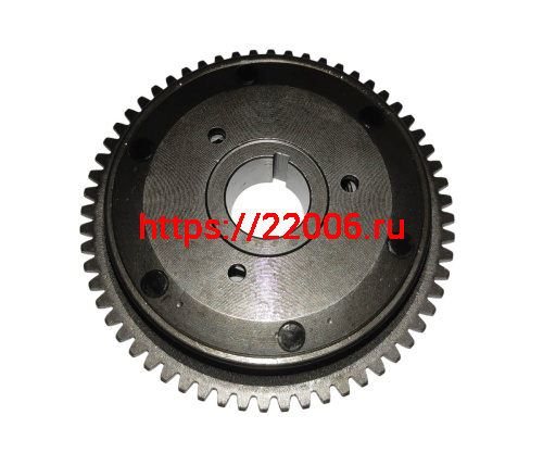 Шестерня обгоной муфты электростартера GY6-180 1P62F WD180 (162F.06.310) Шестерня обгоной муфты электростартера GY6-180 1P62F WD180 (162F.06.310)