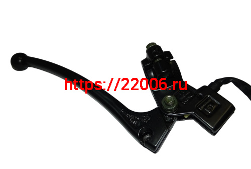 Рычаг сцепления  SWIFT STREET, EVALUTION Альфа2018 в сборе, черный под зеркала фото 2