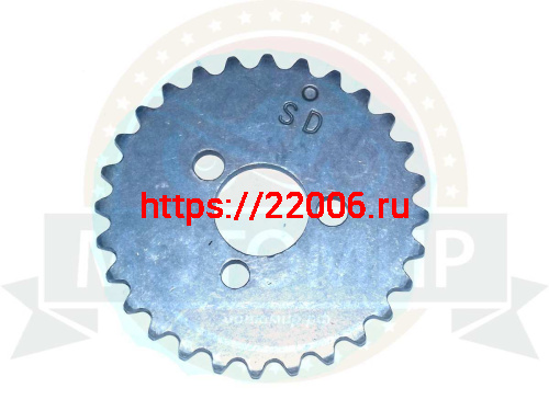 Звезда 28 зуб. распредвала ГРМ 139FMB, 147FMH, 152FMI, "Zodiak", Альфа (3 отв.)