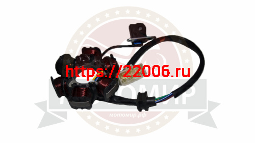 Зажигание 4х т R07-GY60 (без махов.) (6 катушек) (как Альфа Horse),5 провод, колодка, 6 кон (НАБОР) Зажигание 4х т R07-GY60 (без махов.) (6 катушек) (как Альфа Horse),5 провод, колодка, 6 кон (НАБОР)