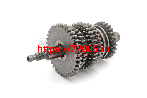 Вал вторичный Урал в сборе (ИМЗ-8.103-04022) Н/О (реставр.)