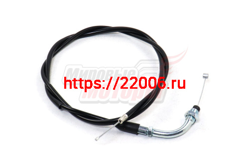Трос газа Delta, Alpha, Zodiak, ОВ-70 длинный (L=1000+90 мм) Трос газа Delta, Alpha, Zodiak, ОВ-70 длинный (L=1000+90 мм)