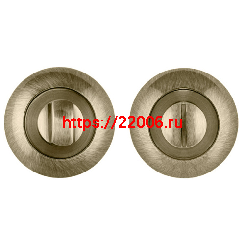 Ручка Punto (Пунто) поворотная BK6.R.TL54 (BK6 TL) ABG-6 зелёная бронза