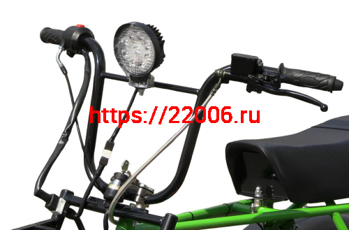 Трицикл ТРИТОН 2, САФАРИ 3LЕ- 9 лс KP230PRO (длинное седло) фото 8