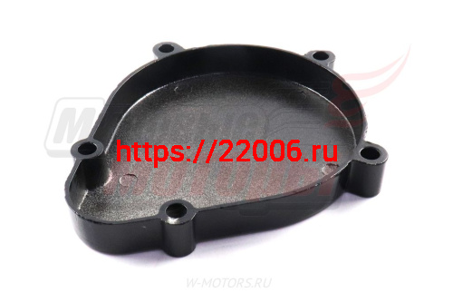 Крышка картера правая F50/F80 ЧЁРНАЯ фото 2