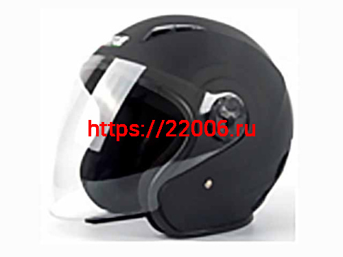 Мотошлем VIRTUE MD-207 открытый черный матовый (XL) Мотошлем VIRTUE MD-207 открытый черный матовый (XL)