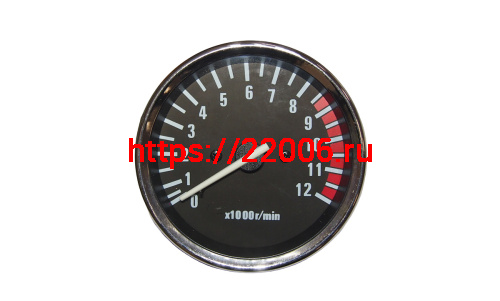 Тахометр Zodiak, Dingo, Delta, Atlant, Mustang эл. 2х проводный (в уп. 60шт) Тахометр Zodiak, Dingo, Delta, Atlant, Mustang эл. 2х проводный (в уп. 60шт)