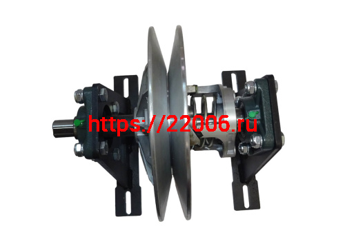 Диск реверса мотобуксировщика 2х опорный УСИЛЕННЫЙ на сферических подшипниках (посадка 25мм,) 280мм, фото 5