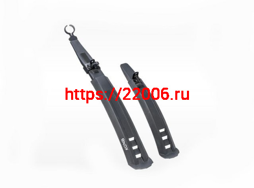 Крылья 26", пластиковые, черные, удлиненные, аналог Stels (комплект) 3112616-22 Крылья 26", пластиковые, черные, удлиненные, аналог Stels (комплект) 3112616-22
