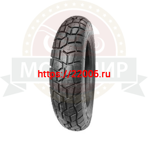 Покрышка 10" 3.50-10 (100/90-10) Л-370, с камерой, FT50QT-4А, -18 (ГК),  ПетроШина (НАБОР)