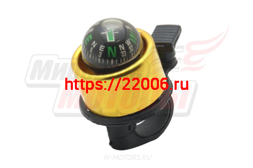 Звонок Вело малый с КОМПАСОМ фото 5 Звонок Вело малый с КОМПАСОМ фото 5