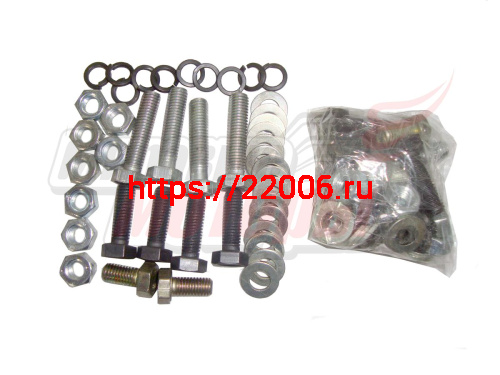 Набор болтов, гаек и шайб для установки импортного двиг. на мотоблок Каскад