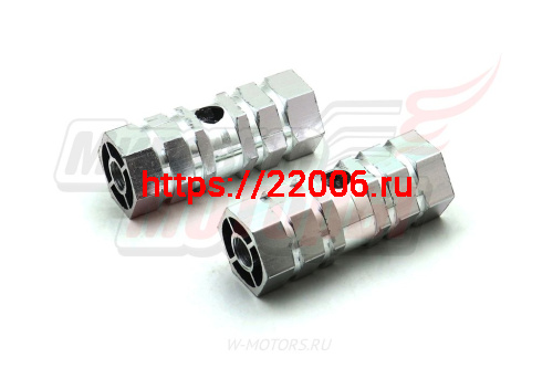 Пеги алюминиевые для трюковых самокатов 25х60мм (пара)(разные цвета) фото 2 Пеги алюминиевые для трюковых самокатов 25х60мм (пара)(разные цвета) фото 2