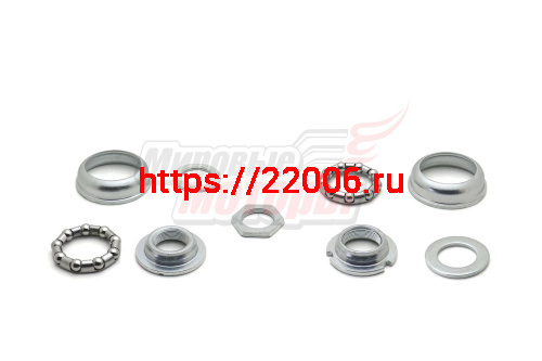 Детали каретки "NECO" BMX ( American type 51,5mm 9 частей ХРОМ) B889(компл) Детали каретки "NECO" BMX ( American type 51,5mm 9 частей ХРОМ) B889(компл)