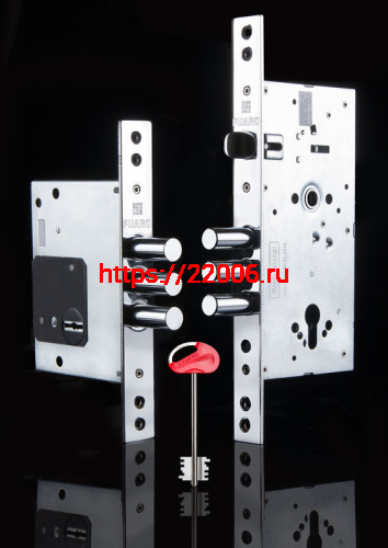 Корпус Fuaro (Фуаро) врезного замка c защёлкой MDV25/C-60.85.3R16 фото 2