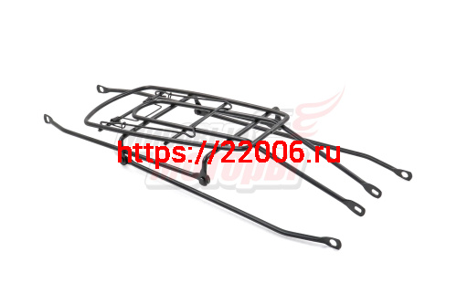 Багажник задний 24"- 26" черный для MTB