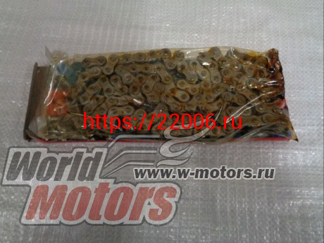 Цепь 110 зв. TTR125 (428*110) "ММ" Цепь 110 зв. TTR125 (428*110) "ММ"