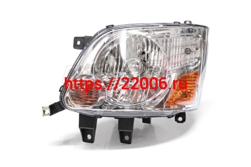 Фара передняя левая FOTON-BJ1061 BJ1051 AUMARK CUMMINS,24V (1B18037100091)
