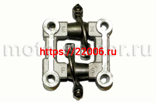 Седло распредвала с коромыслами в сборе 139QMB 50cc Седло распредвала с коромыслами в сборе 139QMB 50cc