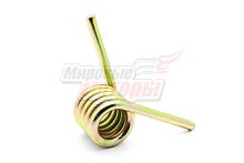 Пружина Буран катков короткая усиленная 8мм, левая (Россия)