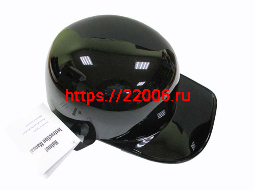 Мотошлем кепка (черный) (M)