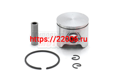 Поршень Husqvarna 350 в сборе (+палец+кольца+стоп.кольца) 44мм