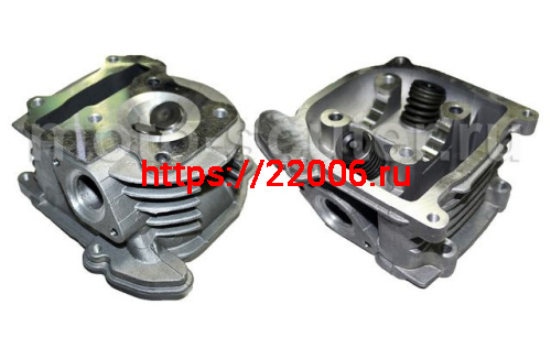 Головка цилиндра 152QMI d-52.4мм 125сс в сборе с клапанами ТММР