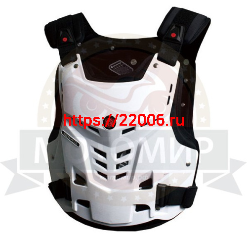 Защита тела мото SCOYCO AM05, (типа "звездных войн"), цвет белый, р-р XL фото 2