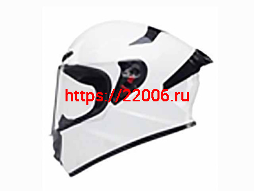 Мотошлем VIRTUE MD-821 закрытый белый (S)