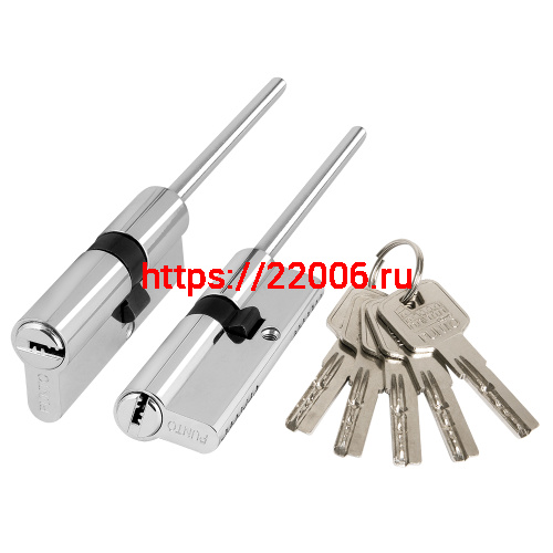 Цилиндровый Punto (Пунто) механизм Z3007Tang70(35+10+25) со штоком CP хром
