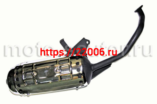 Глушитель 4т 152QMI, 157QMJ 125/150сс