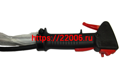 Рукоятка газа мотокосы GBC-026/033/043 в сборе (рукоятка+трубка) фото 2 Рукоятка газа мотокосы GBC-026/033/043 в сборе (рукоятка+трубка) фото 2