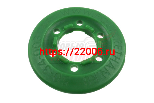 Обод катка Буран Полиуретан (50-34-003) (ЗЕЛЁНЫЙ) мягкий