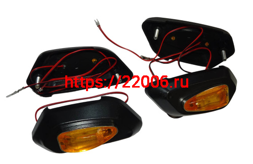 Боковой фонарь ATV BULLET задний/передний на расширитель арок (компл. 4шт) фото 2 Боковой фонарь ATV BULLET задний/передний на расширитель арок (компл. 4шт) фото 2