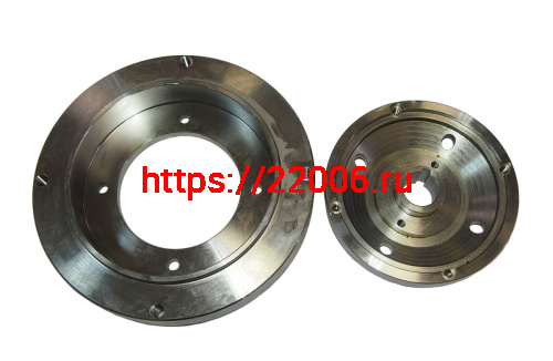 Переходник для установки на Агрос дв. LIFAN 8-9 л.с., посадка (4 отв. х 80 мм, цент. отв. 90 мм.) фото 2