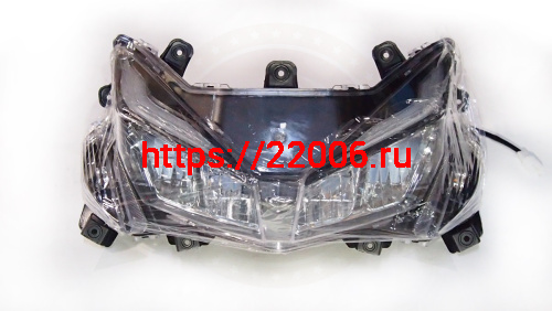 Фара скутер ORBIT передняя + поворотники в сборе