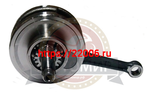 Коленвал 1P56 FMJ-2 в сборе (E12-1) фото 3 Коленвал 1P56 FMJ-2 в сборе (E12-1) фото 3