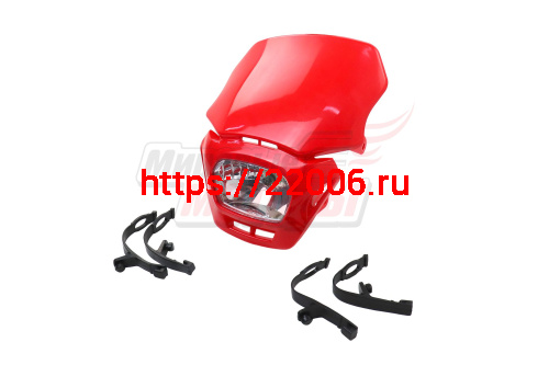 Фара головного света в сборе TTR125 красная