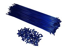 Спицы велосипедные с ниппелем 238мм, 24" СИНИЕ (компл. 144 шт.)