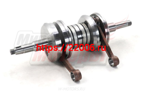 Коленвал Буран "ММ" (выдерж. заводск. хар-ки) (сталь 40Н, усил.посадки), шайбы из пружин.стали фото 2 Коленвал Буран "ММ" (выдерж. заводск. хар-ки) (сталь 40Н, усил.посадки), шайбы из пружин.стали фото 2