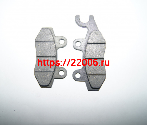 Колодки тормозные дисковые XR250Rs задние правое ухо