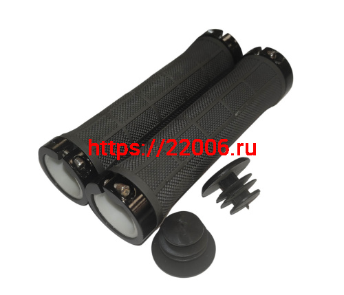 Грипсы для велосипеда 130мм, нейлоновые накладки, серые фото 2 Грипсы для велосипеда 130мм, нейлоновые накладки, серые фото 2